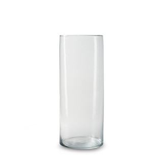 荷蘭Jodeco Glass玻璃花器/ Chelsea寬口直筒/ 透明/ 高30 cm eslite誠品
