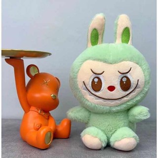 跨境新款拉布布毛絨玩具泡泡瑪特盲盒兔子吊飾labubu公仔兒童禮LDDSAW