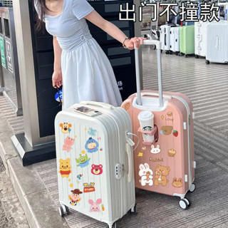 貼紙 行李箱貼紙 行李箱貼紙高階感大號防水不留膠裝飾可愛卡通大圖案防丟劃痕diy
