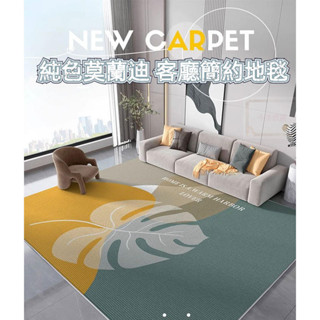 水晶絨地毯 地墊 幾何簡約地毯 客廳地毯 沙發地毯 茶几毯 臥室 家用地墊 床邊毯 毛地毯 北歐風地墊 墊