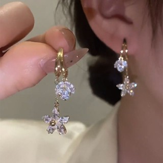 臺灣出貨【楓葉五角星吊墜耳環】耳飾 女耳環 女耳飾 耳墜 耳環 女耳釘 女耳墜 流蘇 設計感 百搭 吊墜 日韓風格 銀針