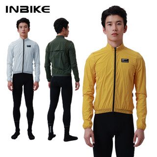 Inbike男士騎行風衣防水輕便自行車衫春夏自行車服裝