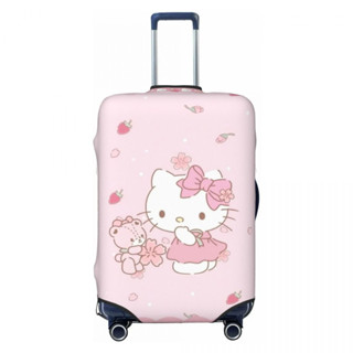 三麗鷗 HELLO KITTY 行李套 SANRIO KT 防水防塵彈性套用於行李保護旅行箱套防
