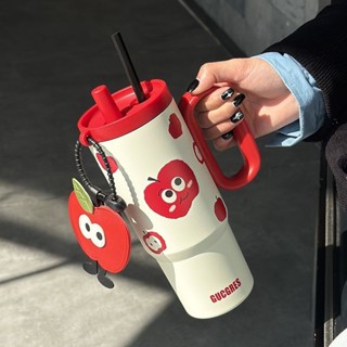 冰霸杯大容量吸管杯學生保溫杯316車載隨行水杯高顔值ins咖啡杯