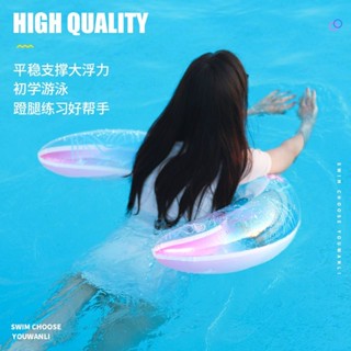 兒童游泳圈 游泳圈成人兒童加厚款防側翻男女救生圈初學者水上充氣玩具浮圈