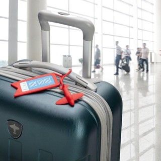 飛機行李牌 矽膠飛機登機牌旅行箱行李牌行李箱掛牌吊牌託運