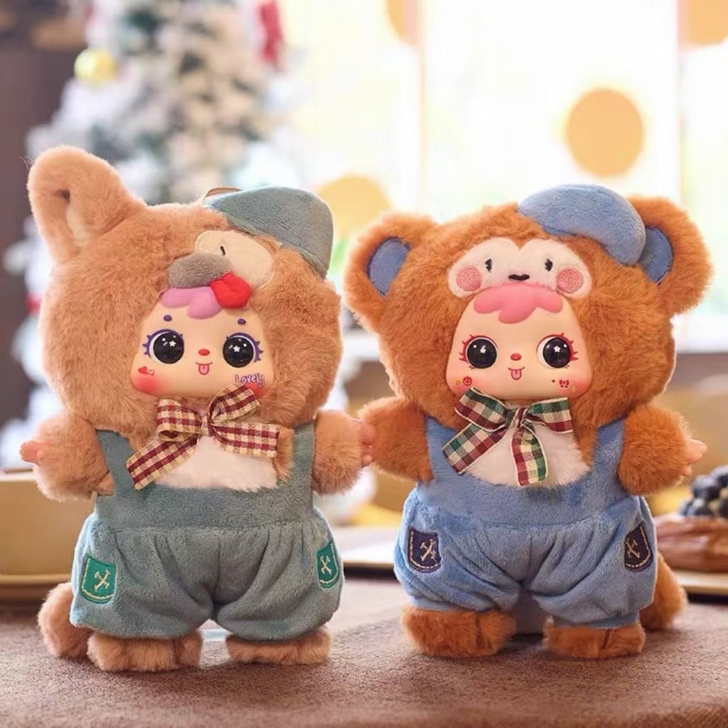 【G-Plus Studio】三小毛咖啡廳盲盒小熊吊飾潮玩公仔