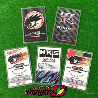 1pcs JDM HKS GTR MUGEN汽車擋風玻璃靜電貼紙日式改裝貼紙貼花