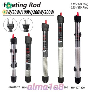 ALMA1A81件潛水加熱器,可調溫度水族箱魚缸恆溫器加熱棒,110V/220V歐盟/美國插頭水熱棒