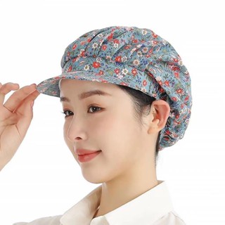 🌸臺灣限時低價【聚金閣】【9801人好評】廚房帽子工作帽子女防塵帽防油煙做飯防掉髮透氣廚師帽子餐廳