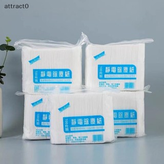 Attact 30/100 件除塵紙一次性家用除塵布靜電拖把墊地磚地板清潔用品 TW