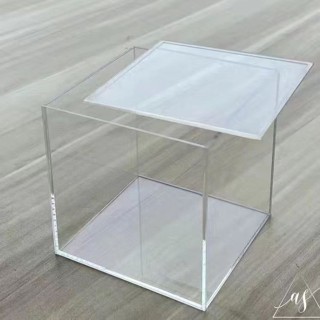 🔥桃園出貨 亞克力透明盒加工定製手工材料塑膠展示盒廣告牌有機玻璃板收納盒 公仔收納盒 展示盒 展示櫃 盲盒收納