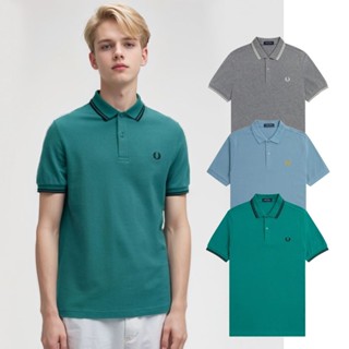 Fred Perry 男生 POLO衫 經典刺繡LOGO 麥穗 桂冠 短袖 上衣