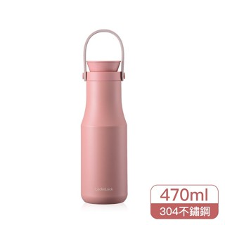 Lock&Lock 樂扣樂扣都會不鏽鋼保溫瓶/470ml/粉