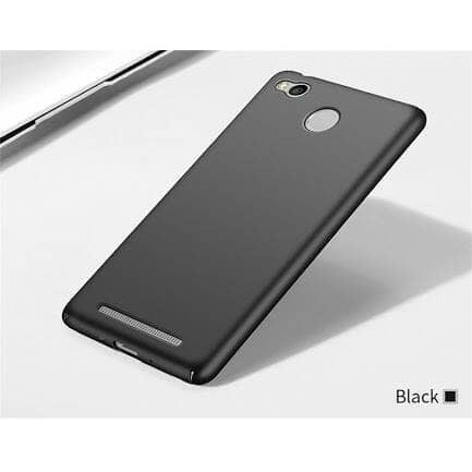 手機殼 XIAOMI REDMI 3S REDMI 3 PRO 軟殼超薄啞光黑色 DOFF 純色