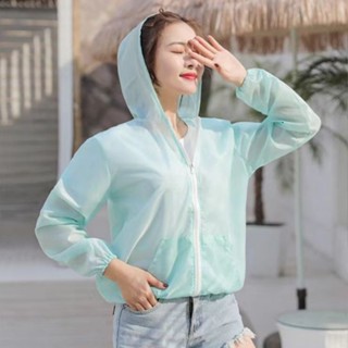 《現貨下單》【色彩多樣】輕薄的防曬衣服外套女夏季速乾運動防曬服防紫外線夏裝冰絲外套夏天外套輕薄外套外套夏天防曬外套