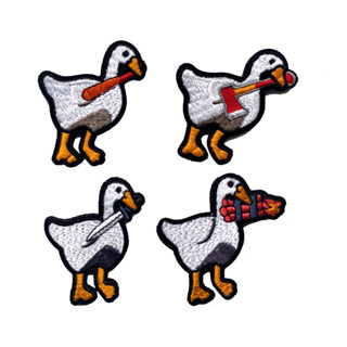 Yw.sto.customized-big goose embroidery 3D Velcro Patch /徽章/臂