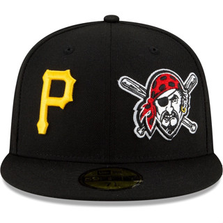 New Era Pittsburgh Pirates Patch Pride 59FIFTY 合身帽子 - 黑色 AA
