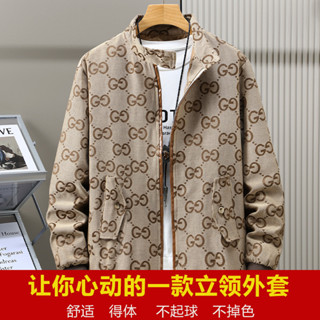 G G 男士外套新款百搭春秋季韓版潮流夾克 IVKU
