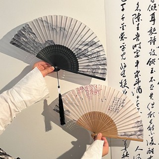 兒童愛心扇子古風新中式摺扇兒童喜愛扇子古風新中式摺扇古裝漢服馬面裙旗袍跳舞隨身攜帶中國風竹扇9.16