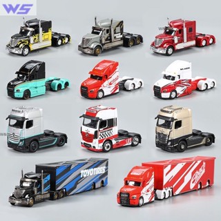 W&S家 【模擬模型】多款可選1:64運輸車模擬合金拖車模型MACK ANTHEM拖頭貨櫃車男孩玩具模型模型車跑車模型