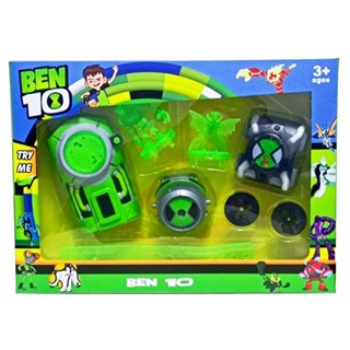 少年駭客變身器BEN10小班發射玩具投影手錶發聲兒童發光20250331