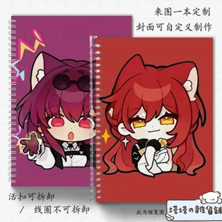 ❤限時下殺✨星穹鐵道周邊 星穹鐵道Q版系列金屬活釦筆記本記事英語橫線網格b5a5a6封面定製 崩壞星穹鐵道周邊 星鐵新款