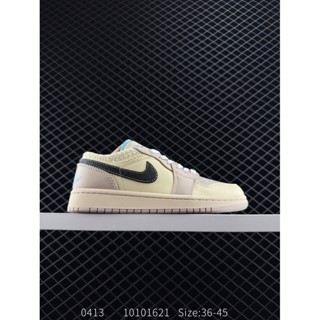Air Jordan low SE“Sanddrift”低幫黑色針織aj Jordan 1代aj喬低幫米棕黑色喬丹籃球鞋