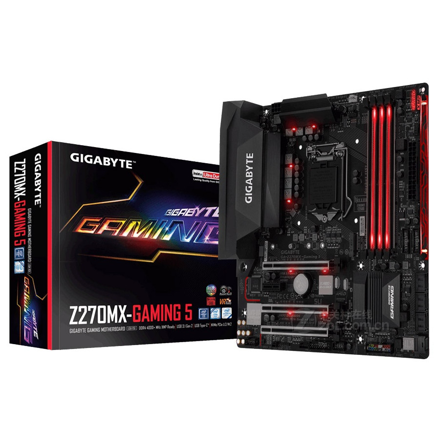 【Gigabyte/技嘉】技嘉Z270MX-Gaming 5臺式機主板1151支持i565006600i76700770