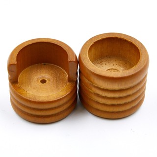 特力屋 實木窗簾桿 壁架 柚木色 2入 28mm