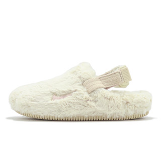 Nike 涼鞋 Wmns Calm Mule SE 女鞋 男鞋 米色 毛絨 穆勒涼鞋 [ACS] FZ3118-100
