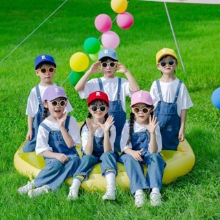 兒童節演出服裝 幼兒園畢業照 糖果色班服 小學生運動會啦啦隊錶演服