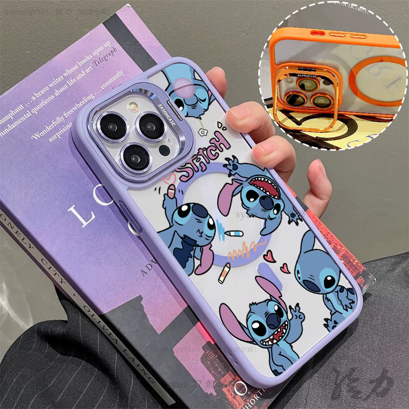 多個史迪仔 磁吸防摔殼 金屬鏡頭支架 磁吸手機殼 iPhone 17 15 14 13 12 11 Pro Max防摔殼