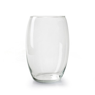 荷蘭Jodeco Glass玻璃花器/ Galileo寬口圓弧/ 透明/ 高20 cm eslite誠品