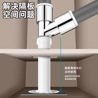 ≈三通延長管≈現貨 洗衣機 下水管 地漏接頭 加長 排水管加高下水道介面對接器 三通 專用