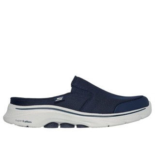 Skechers Go Walk 7 男 穆勒鞋 舒適 輕便 深藍 灰 [216645NVGY]
