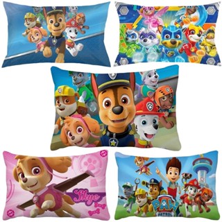 PAW Patrol 卡通枕套舒適柔軟枕套 50*30cm 枕套辦公室和客廳枕套裝飾