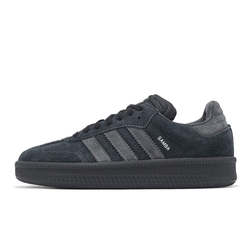 adidas 休閒鞋 Samba XLG 男鞋 女鞋 黑 灰 厚底增高 德訓鞋 愛迪達 [ACS] IH2219