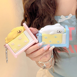 免運☀立體趴趴線條小狗 蘋果 AirPods 3 矽膠保護殼 無線藍芽耳機 1/2代 防摔 AirPodsPro 保護套