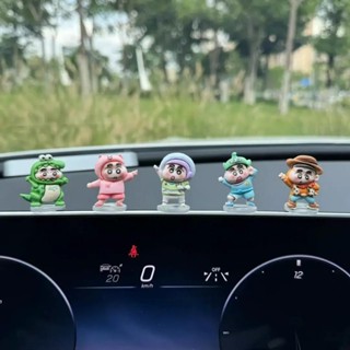 Car shaking ornament蠟筆小新車用擺件汽車電動車裝飾品小擺件車內飾品汽車中控臺裝飾現貨/4.12