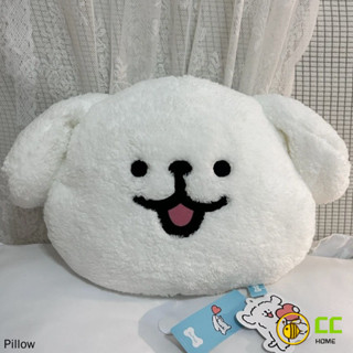 CC❤Home 可愛線條小狗毛絨玩偶抱枕臥室柔軟睡覺枕頭卡通沙發靠墊生日禮物