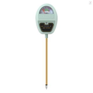 4合1數字液晶土壤ph計土壤生育力水分光營養檢測儀90° 用於水培植物花園農場的可折疊植物栽培園藝工具