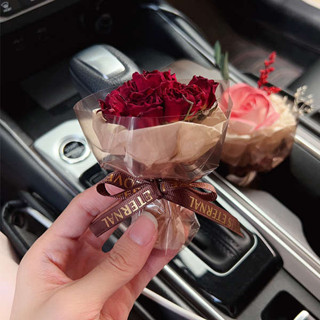 畢業花束 乾燥花束 口袋花束迷你花束向日葵玫瑰婚禮伴手禮見面禮物盒子裝飾車用擺件
