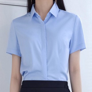 《現貨下單》夏季襯衫女款新款短袖白色設計感小眾上衣韓版職業工作服襯衫短袖襯衫長袖襯衫短袖上衣白襯衫女防曬上衣襯衫外套長袖