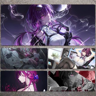 Honkai: Star Rail崩壞星穹鐵道滑鼠墊超大卡芙卡電競遊戲二次元電腦桌麵防滑鍵盤墊