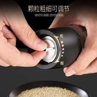 1萬人好評日式研磨器手動磨粉超細現磨胡椒粉研磨器廚房家花椒調料瓶玻璃陶