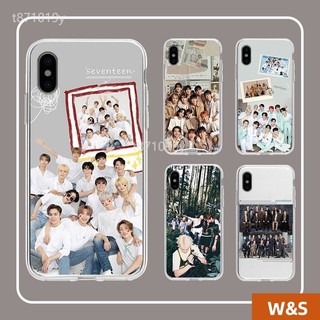 W&S 【上新特價】SEVENTEEN團體徐明浩Hoshi洪知秀DK全圓佑定製蘋果vivo華為手機殼官方小卡手機保護殼