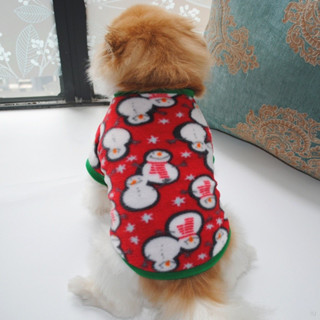適用於中小型犬貓柔軟保暖透氣防風小狗衣服狗冬季外套衣服抓絨小狗背心