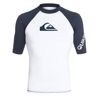 #QUIKSILVER衝浪服泳衣男短袖防曬速乾潛水服運動浮潛服衝浪水母衣#