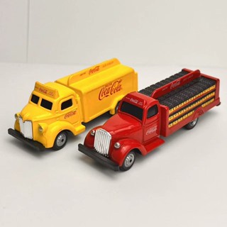 1/64合金車模型古典老爺車汽水運輸車廣告促銷可口可樂車模